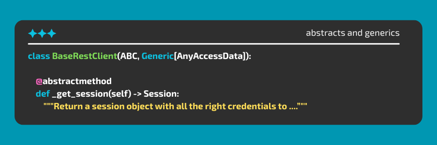 Abstracts or generics